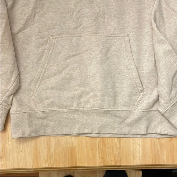The North Face Men's Cream Hoodie - Picture 2 of 4